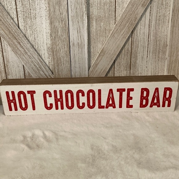 Hot Chocolate Bar Sign - Picture 1 of 3